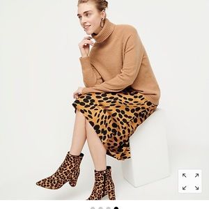 COPY - J. Crew pointed-tie Sadie in leopard calf hair